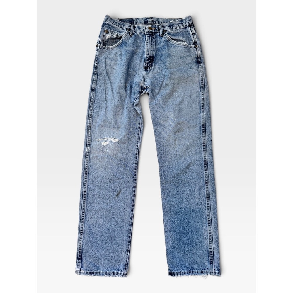 Vintage 90s/Y2K Wrangler 33x32 Regular Fit Distressed Jeans